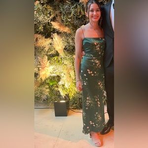 Reformation Silk Dress Frankie